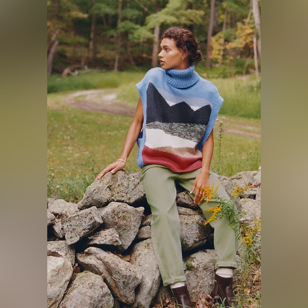 Anthropologie Laura Dalgaard Knit turtleneck
